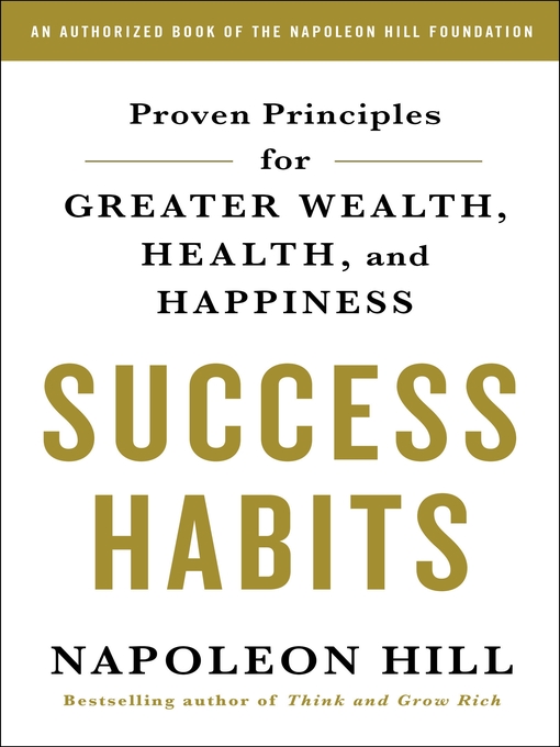 Title details for Success Habits by Napoleon Hill - Wait list